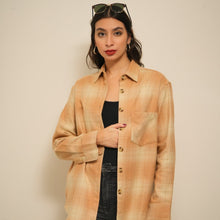 Brown plaids for women